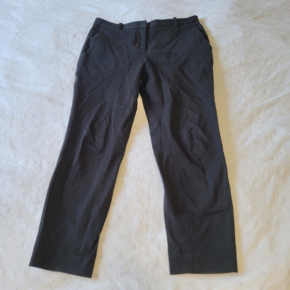& Other Stories Black Ankle Pants Women’s Size 6 Dress Work Pants Cotton Blend